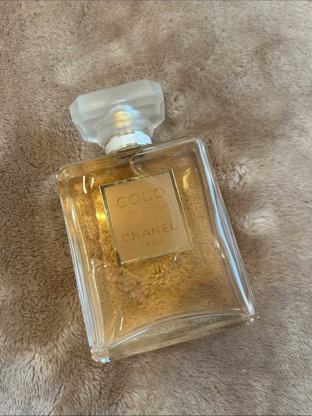 CHANEL Coco Mademoiselle Bottle - Gold and Clear